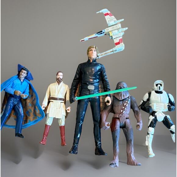 Mixed Lot Star Wars Action Figures Kennar Hasbro - Picture 5 of 6